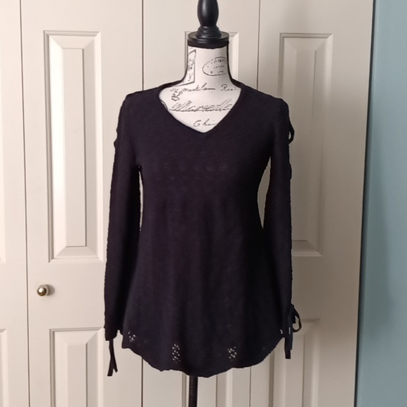 Style&Co Black Sweater Tunic Size S - Picture 1 of 7